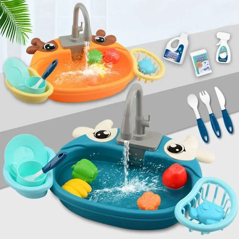 Kids Play Kitchen Sink Toy