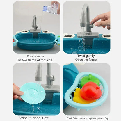 Kids Play Kitchen Sink Toy
